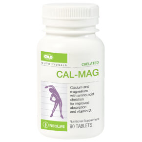 Chelated Cal-Mag with 500 IU Vitamin D3 - 90 Tablets (Single)